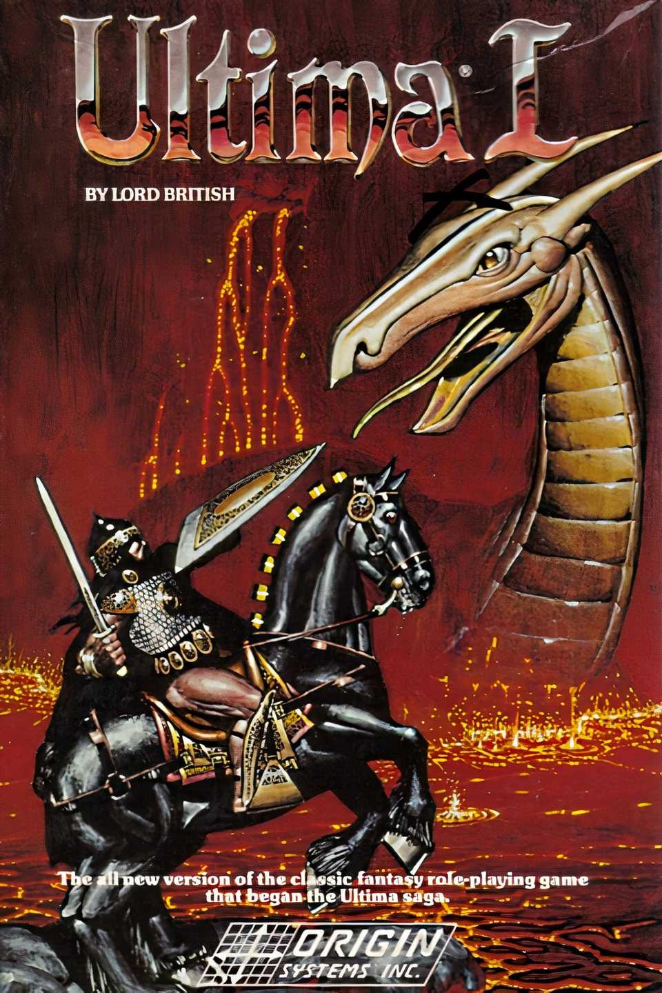 Ultima I: The First Age of Darkness Tag Page Cover Art