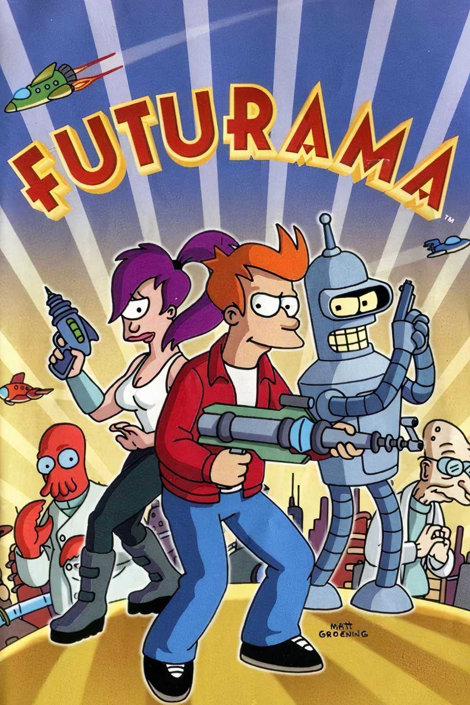 Futurama Tag Page Cover Art