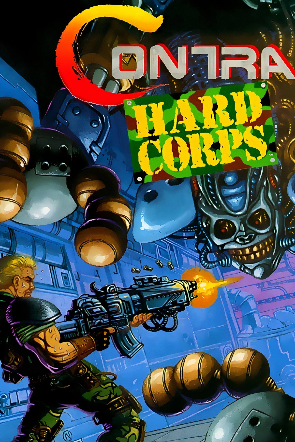 Contra: Hard Corps Tag Page Cover Art