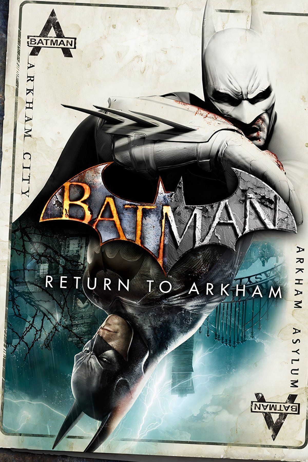 Batman: Return to Arkham Tag Page Cover Art