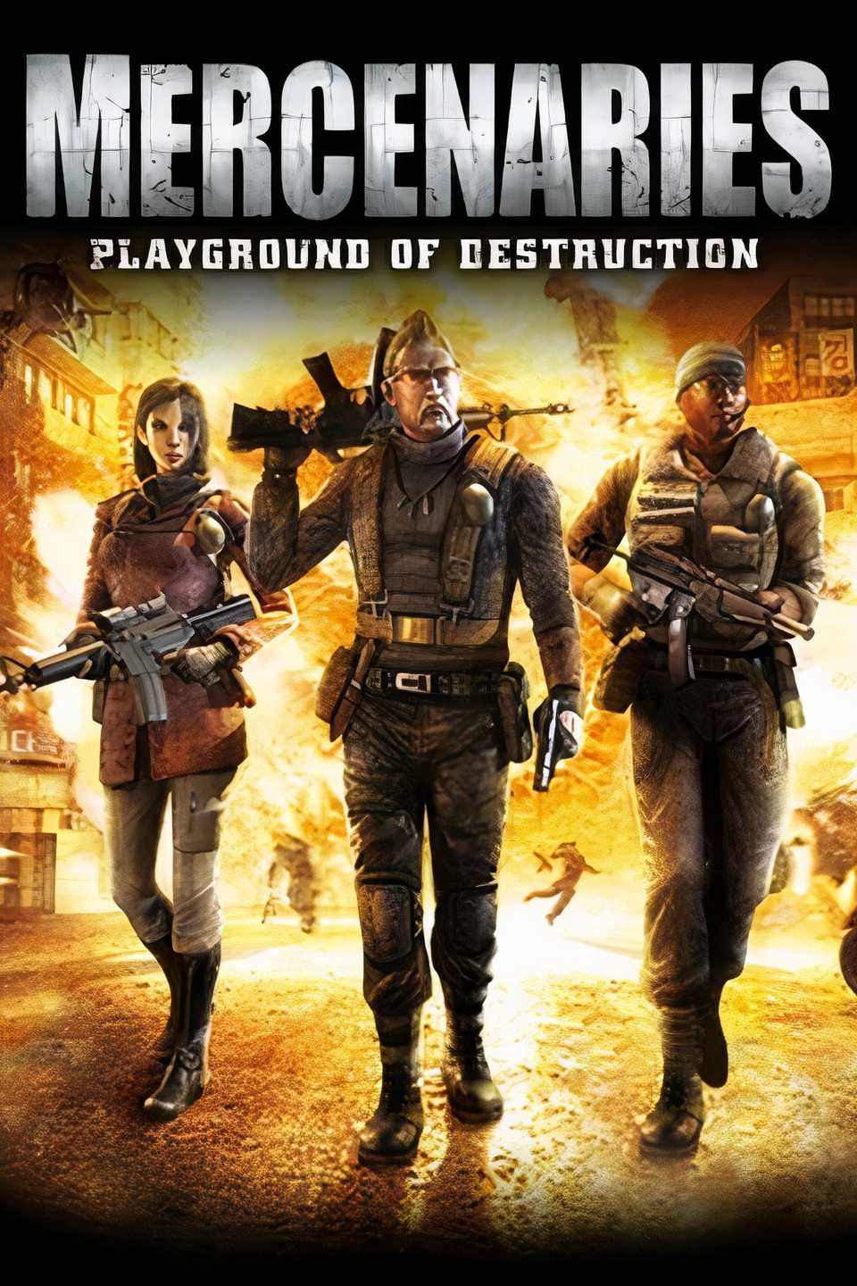 Mercenaries: Playground of Destruction Tag Page Cover Art