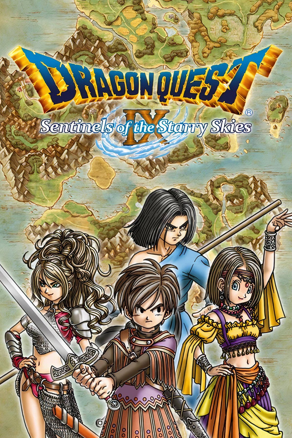 Dragon Quest IX: Sentinels of the Starry Skies Tag Page Cover Art