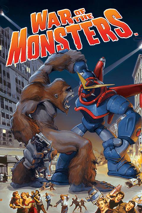 War of the Monsters Tag Page Cover Art
