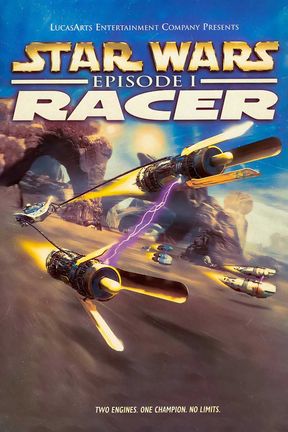 Star Wars Episode 1: Racer Tag Page Cover Art