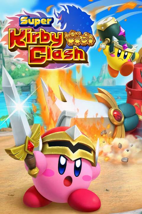 Super Kirby Clash Tag Page Cover Art