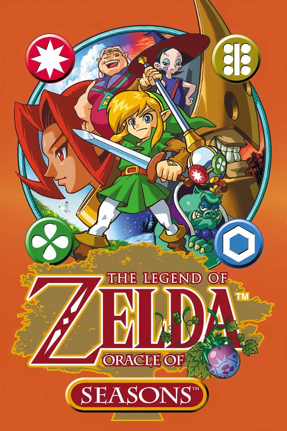 The Legend of Zelda: Oracle of Seasons Tag Page Cover Art
