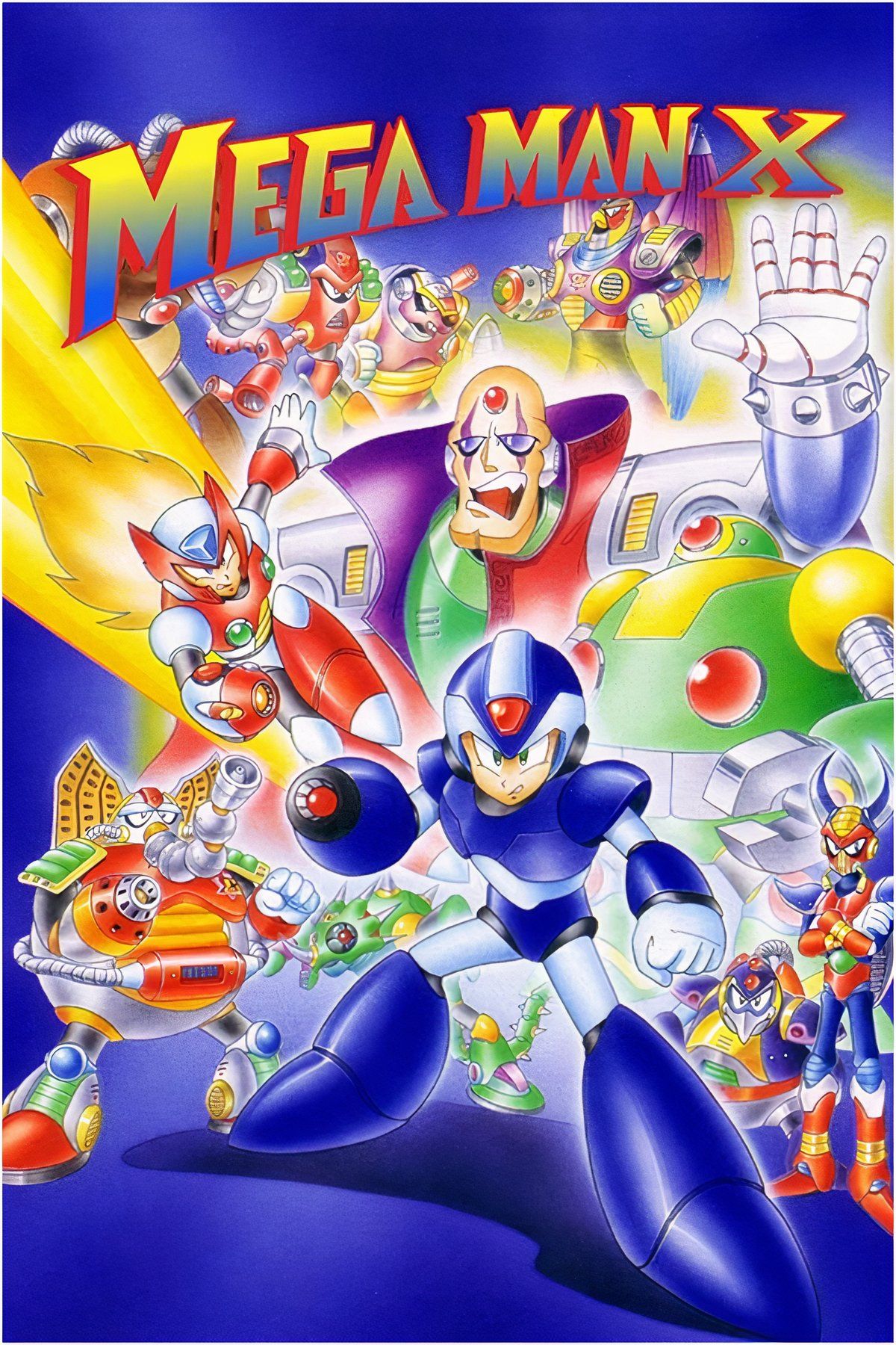 Mega Man X Tag Page Cover Art