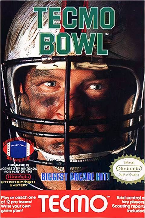 Tecmo Bowl Tag Page Cover Art