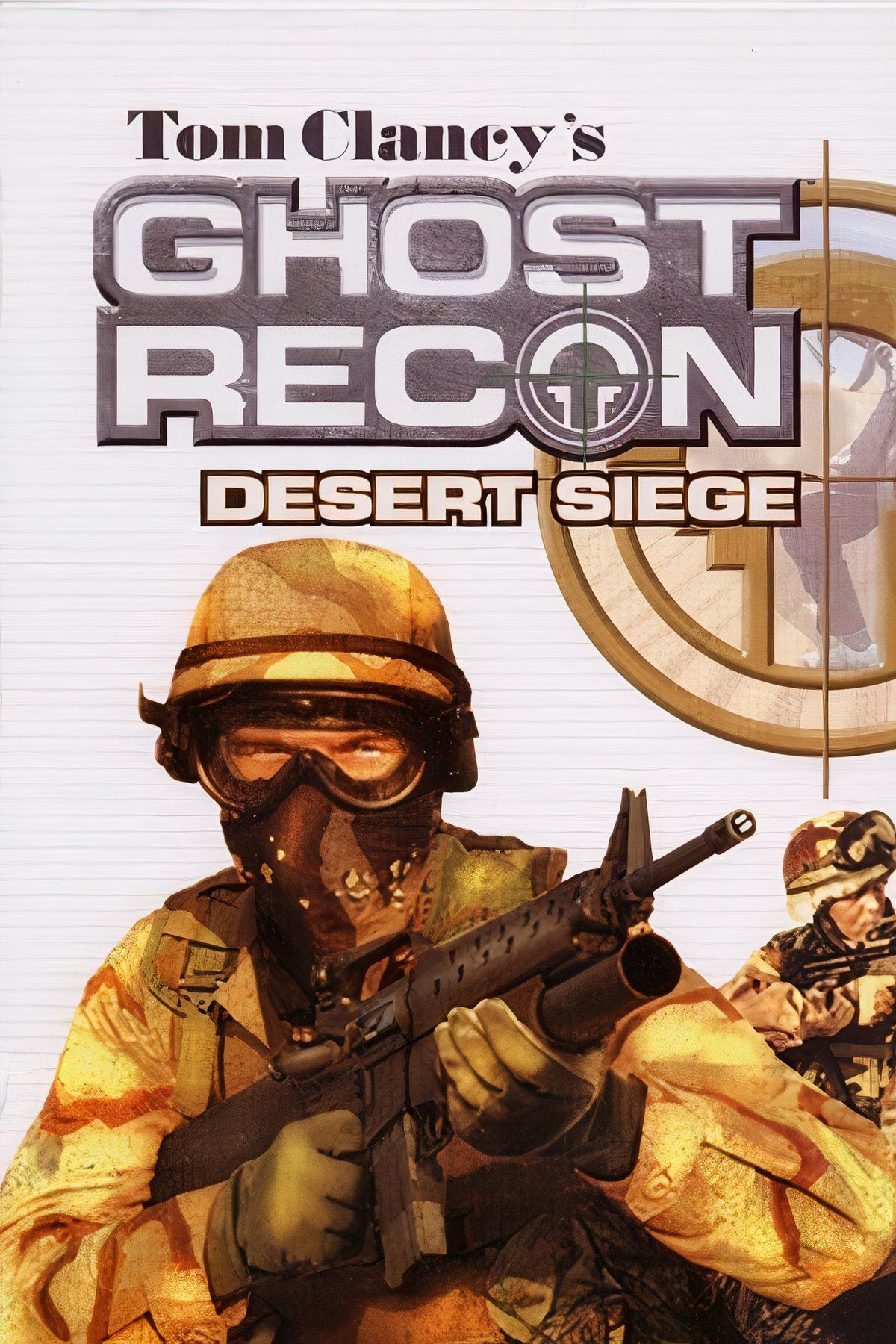 Tom Clancy's Ghost Recon: Desert Siege Tag Page Cover Art