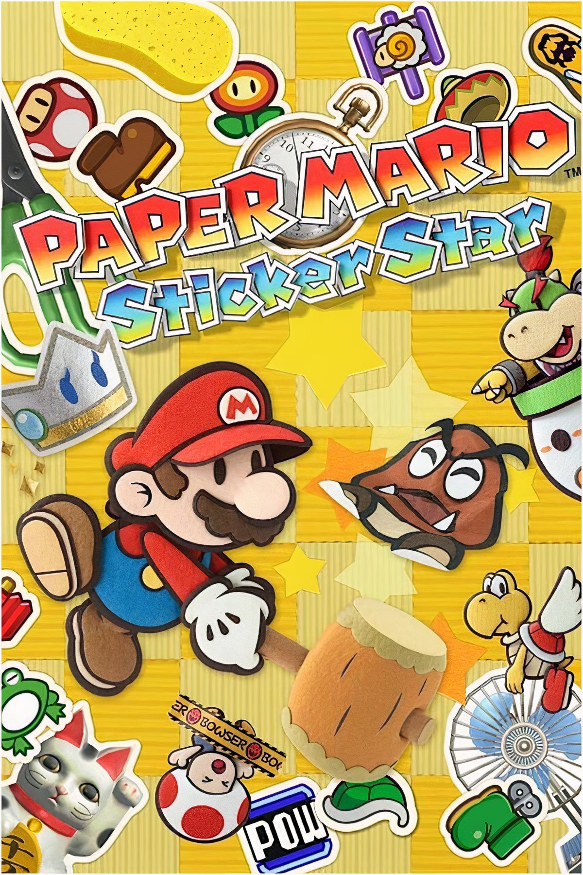 Paper Mario: Sticker Star Tag Page Cover Art