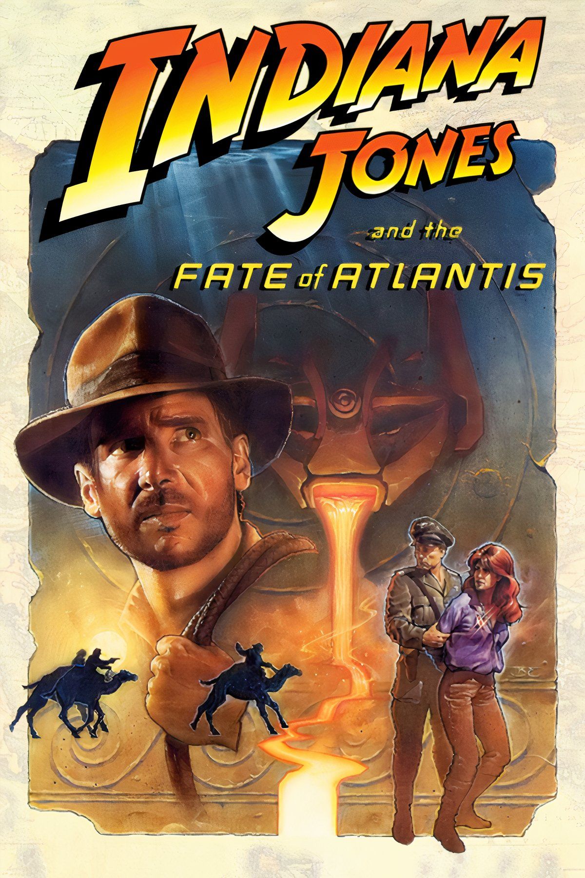 Indiana Jones and the Fate of Atlantis Tag Page Cover Art