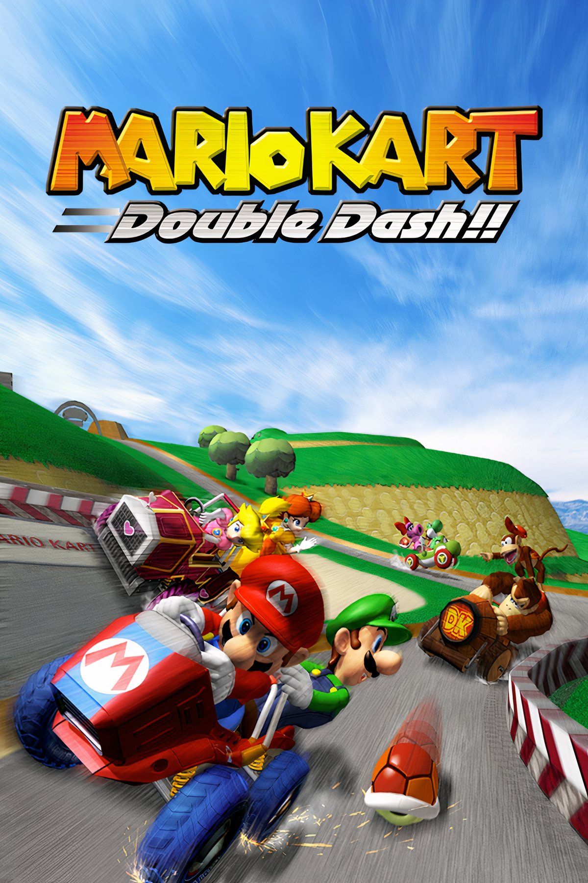 Mario Kart: Double Dash Tag Page Cover Art