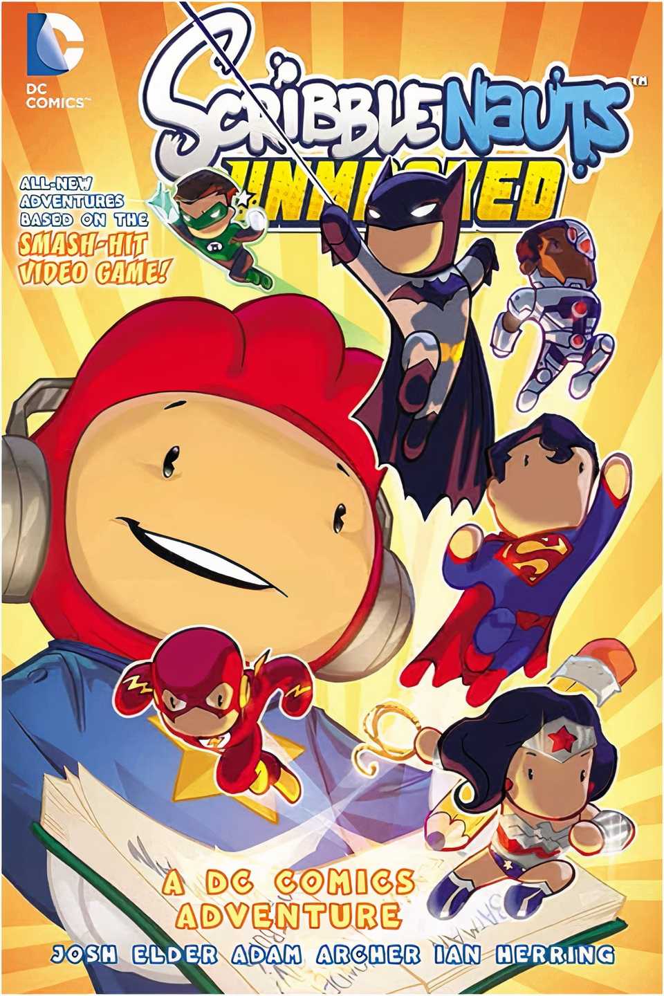 Scribblenauts Unmasked: A DC Comics Adventure Tag Page Cover Art