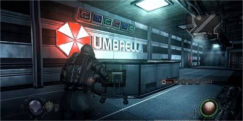 Resident Evil: Operation Raccoon City - Umbrella Corp desk