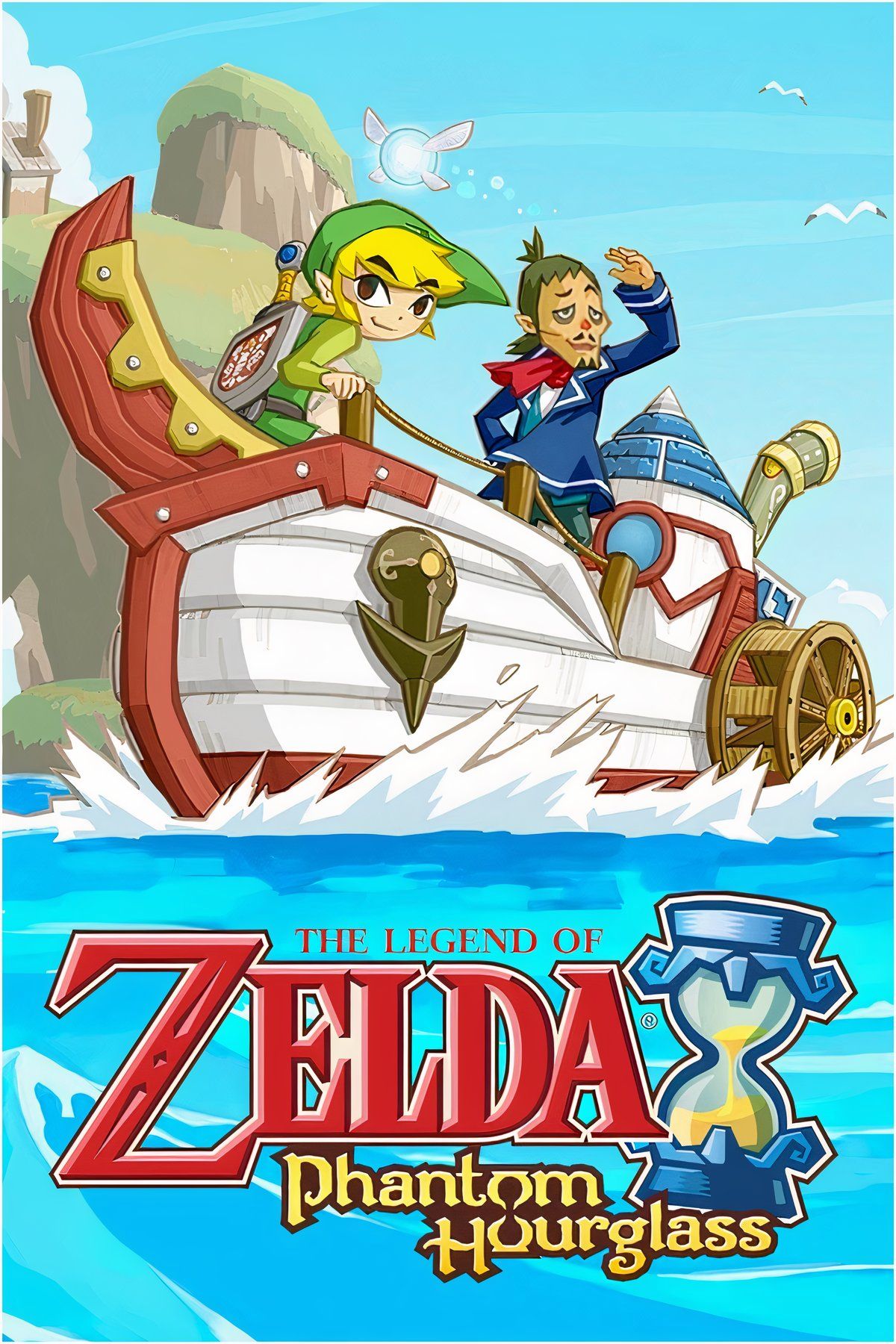 The Legend of Zelda: Phantom Hourglass Tag Page Cover Art