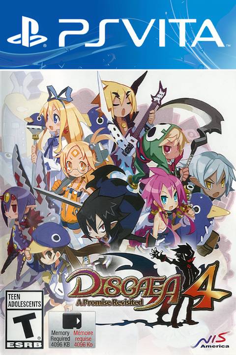 Disgaea 4: A Promise Revisited Tag Page Cover Art