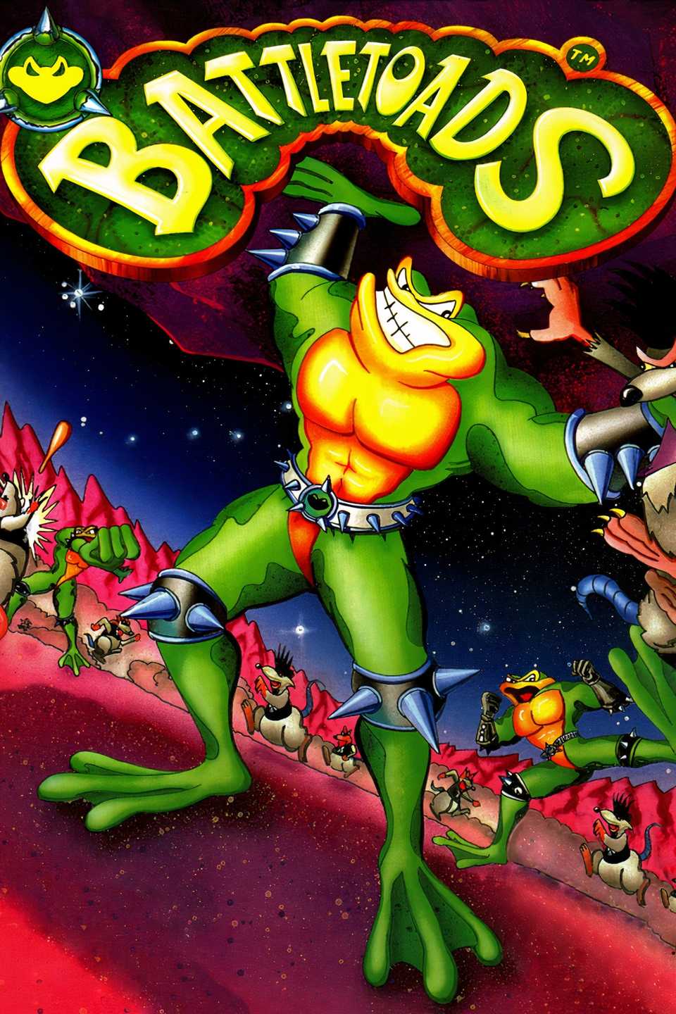 Battletoads (1991) Tag Page Cover Art