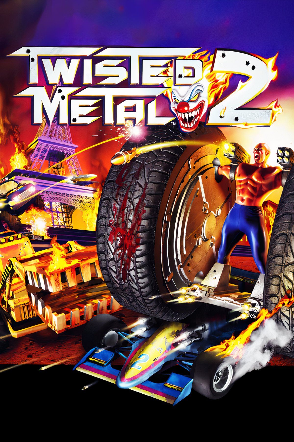 Twisted Metal 2 Tag Page Cover Art