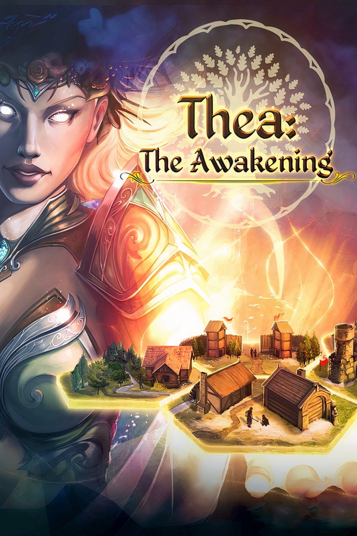 Thea: The Awakening Tag Page Cover Art