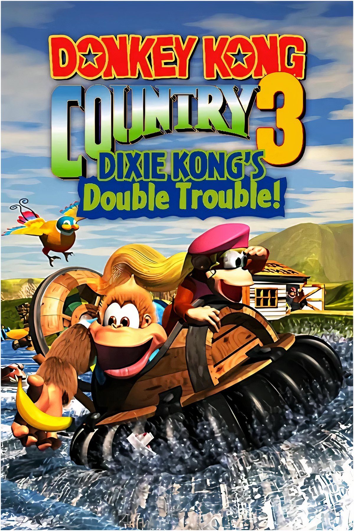 Donkey Kong Country 3: Dixie Kong's Double Trouble! Tag Page Cover Art