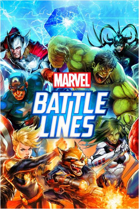 Marvel Battle Lines Tag Page Cover Art