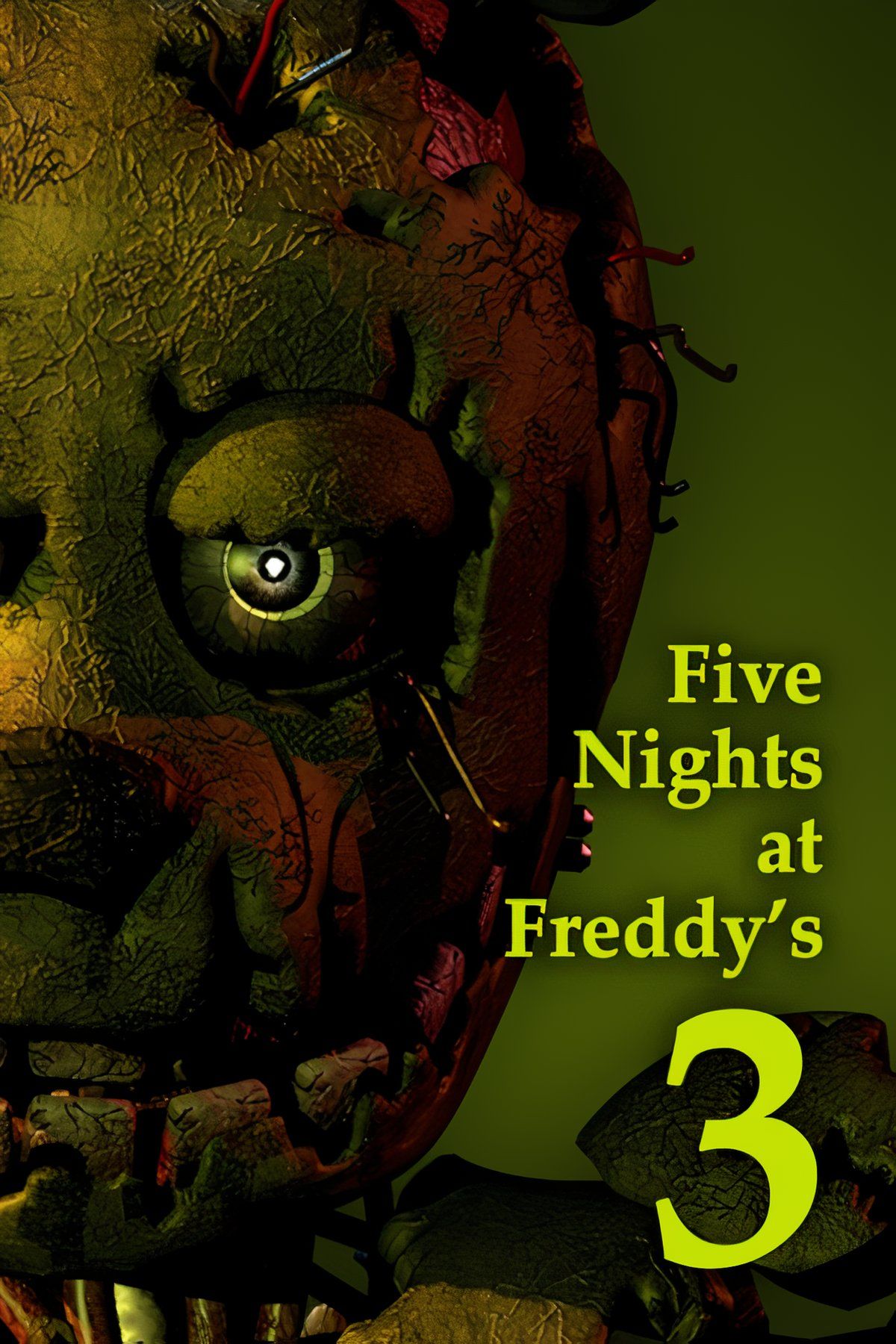 Five Nights at Freddy's 3 Tag Page Cover Art