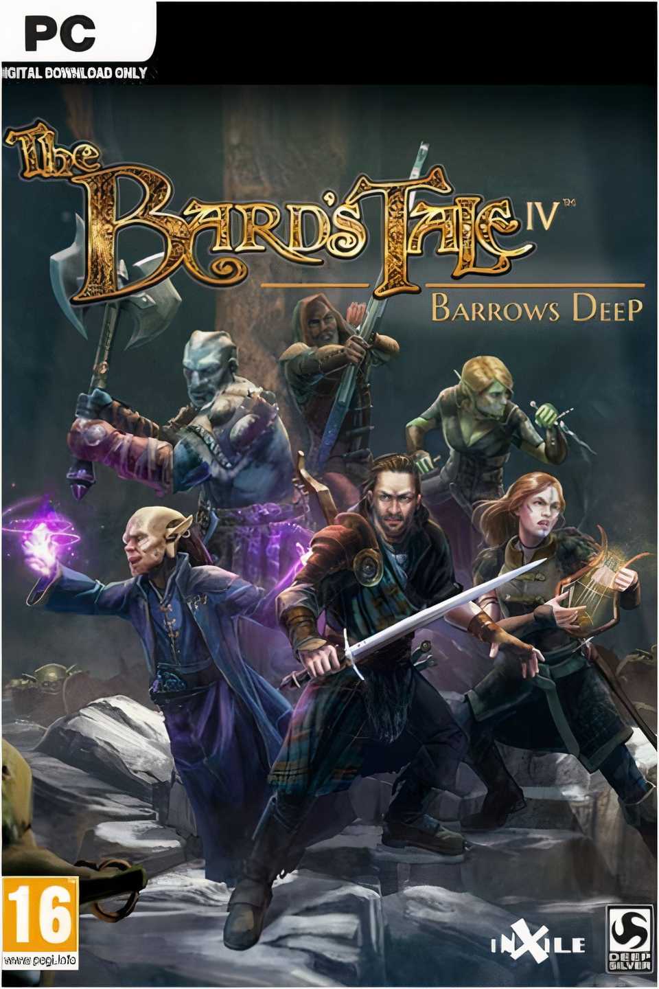 The Bard's Tale IV: Barrows Deep Tag Page Cover Art