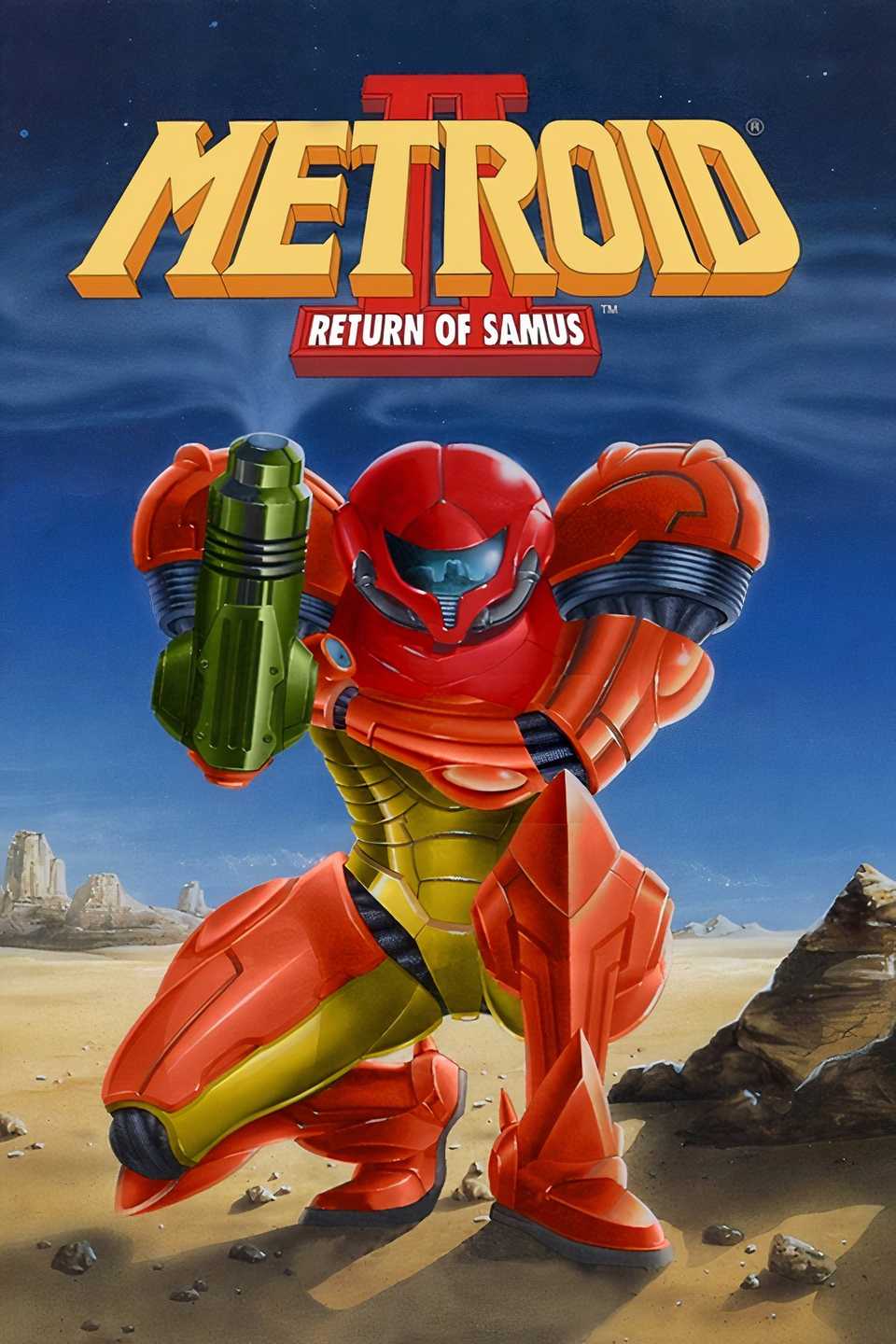 Metroid 2: Return of Samus Tag Page Cover Art