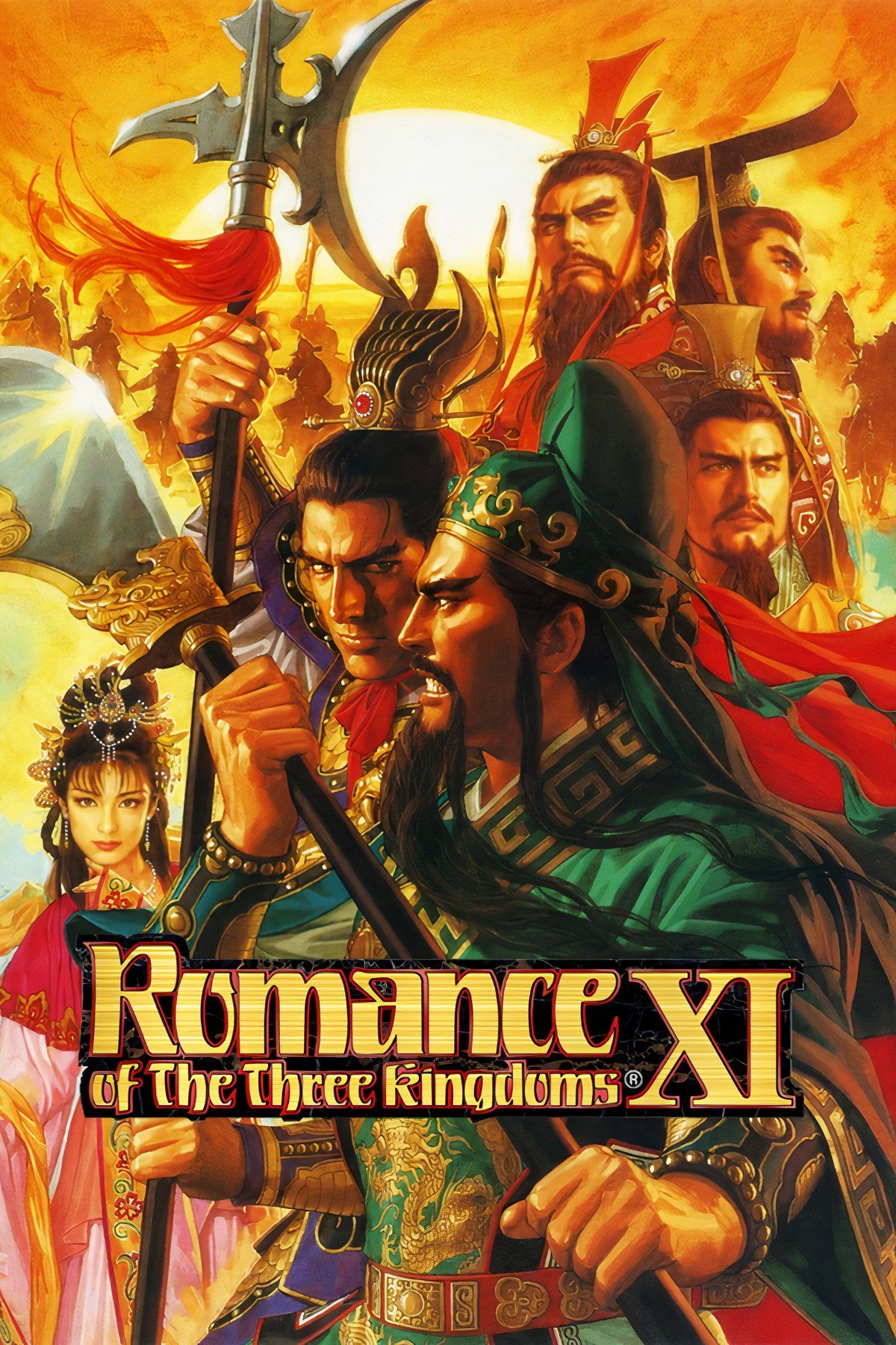 Romance of the Three Kingdoms 11 Tag Page Cover Art