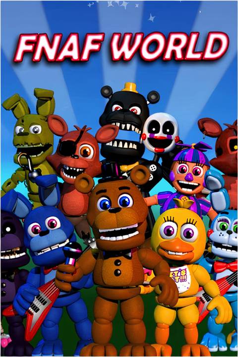 FNaF World Tag Page Cover Art