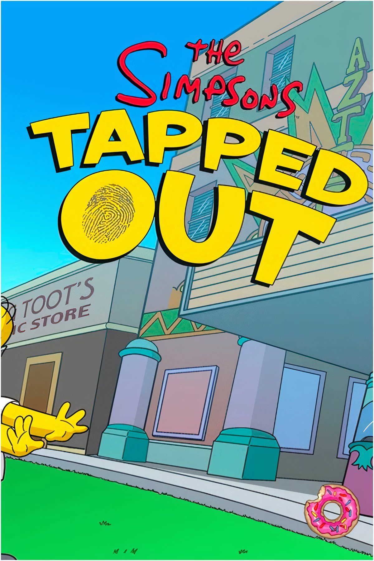 The Simpsons: Tapped Out Tag Page Cover Art