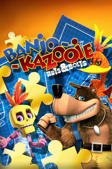 Banjo-Kazooie: Nuts and Bolts Tag Page Cover Art
