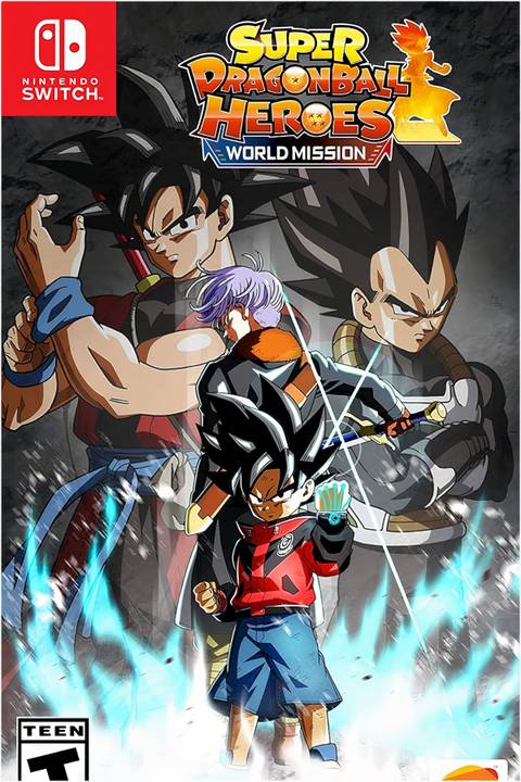 Super Dragon Ball Heroes: World Mission Tag Page Cover Art