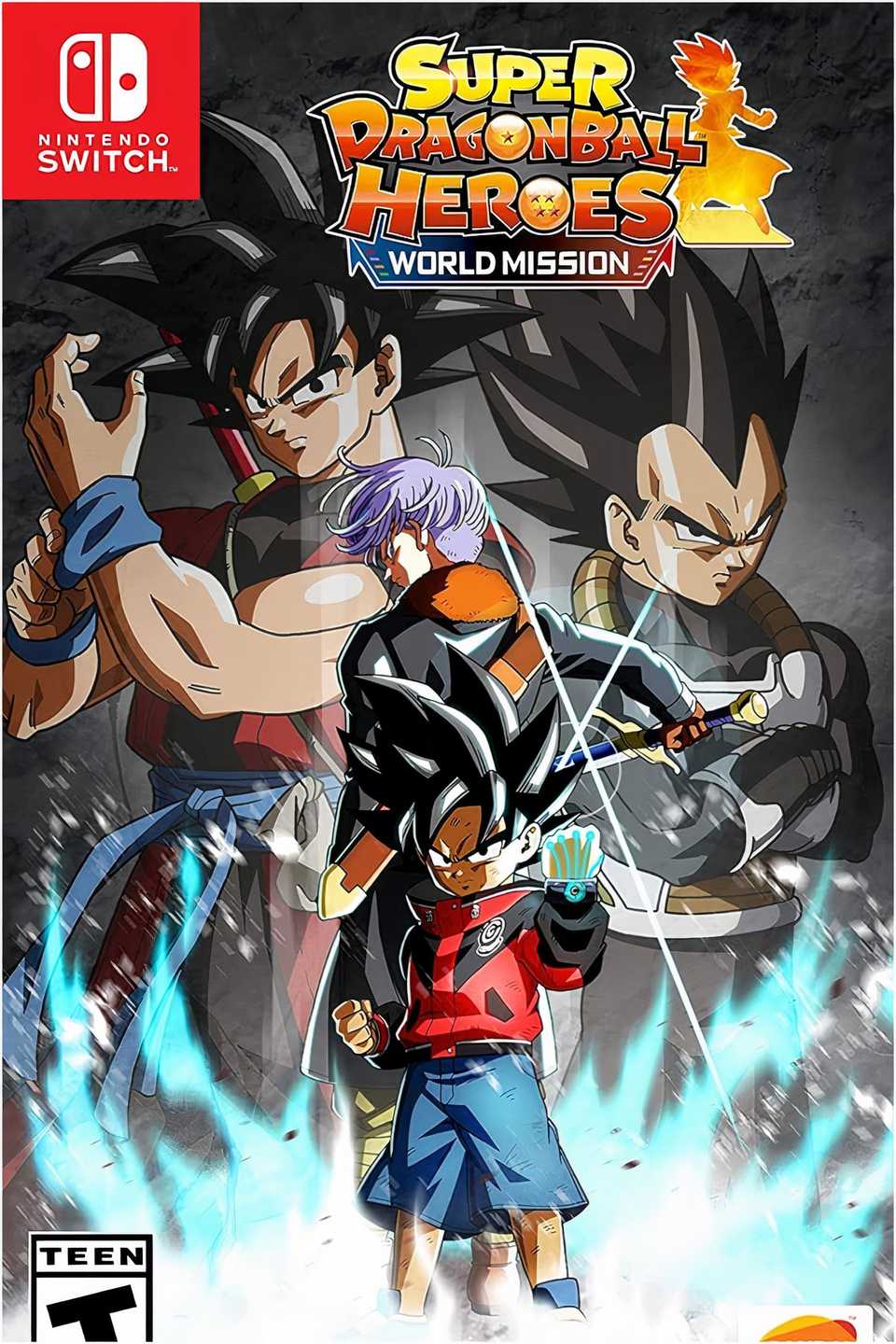Super Dragon Ball Heroes: World Mission Tag Page Cover Art