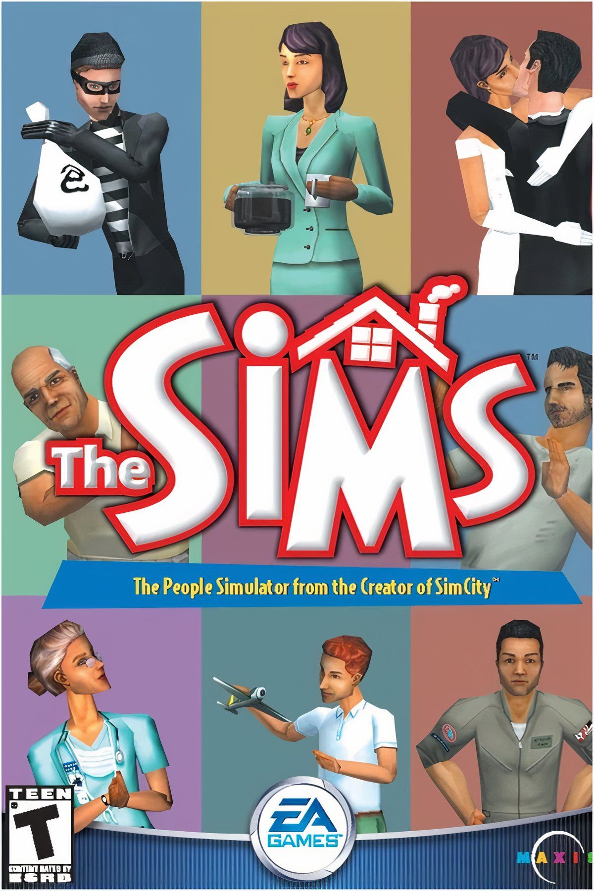 The Sims Tag Page Cover Art