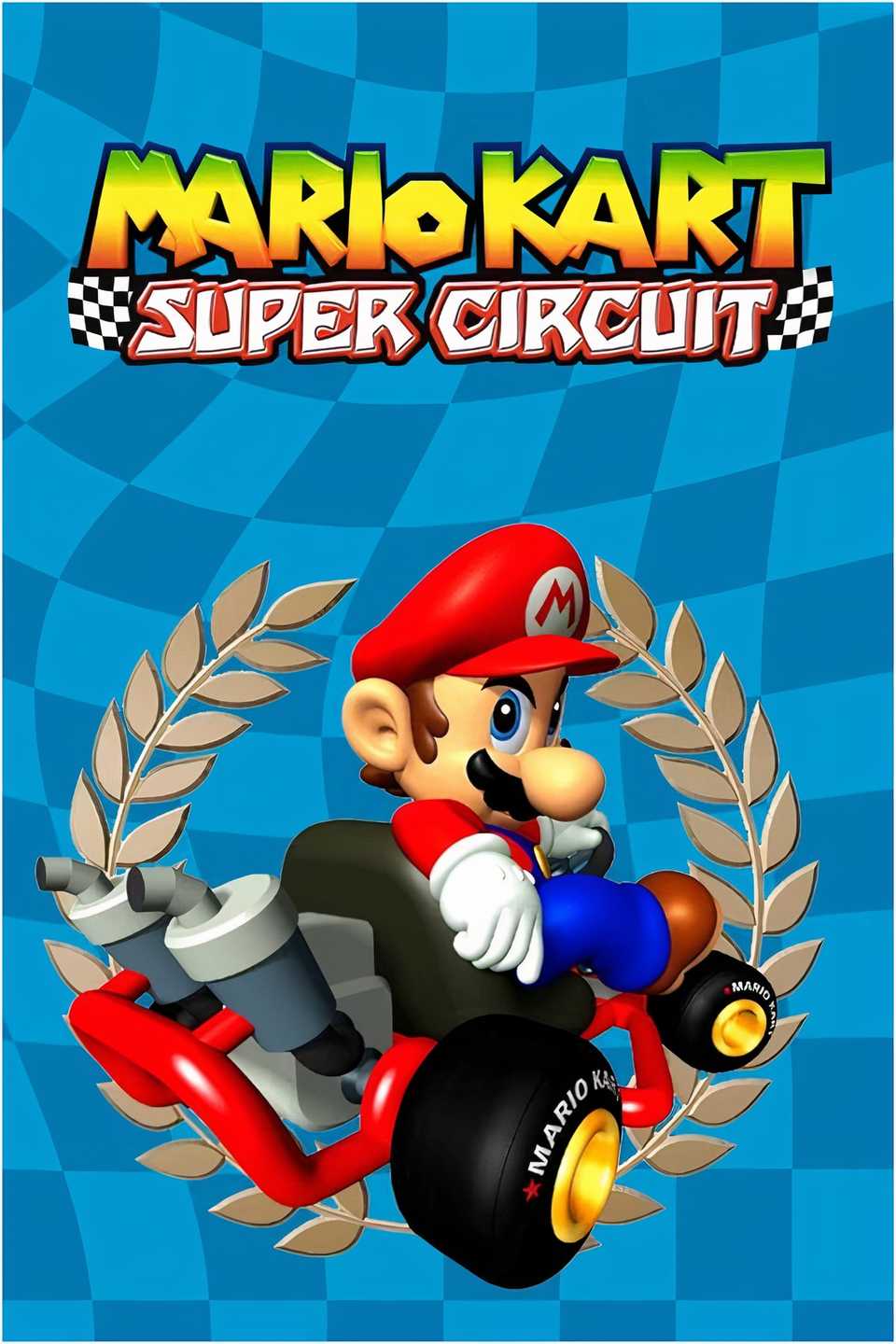 Mario Kart: Super Circuit Tag Page Cover Art