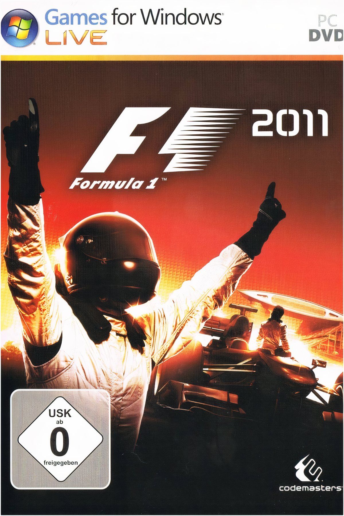 F1 2011 Tag Page Cover Art