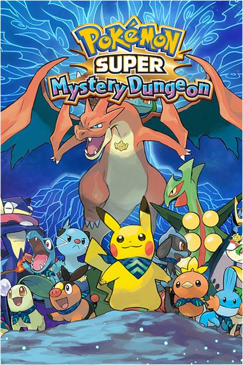 Pokemon Super Mystery Dungeon Tag Page Cover Art