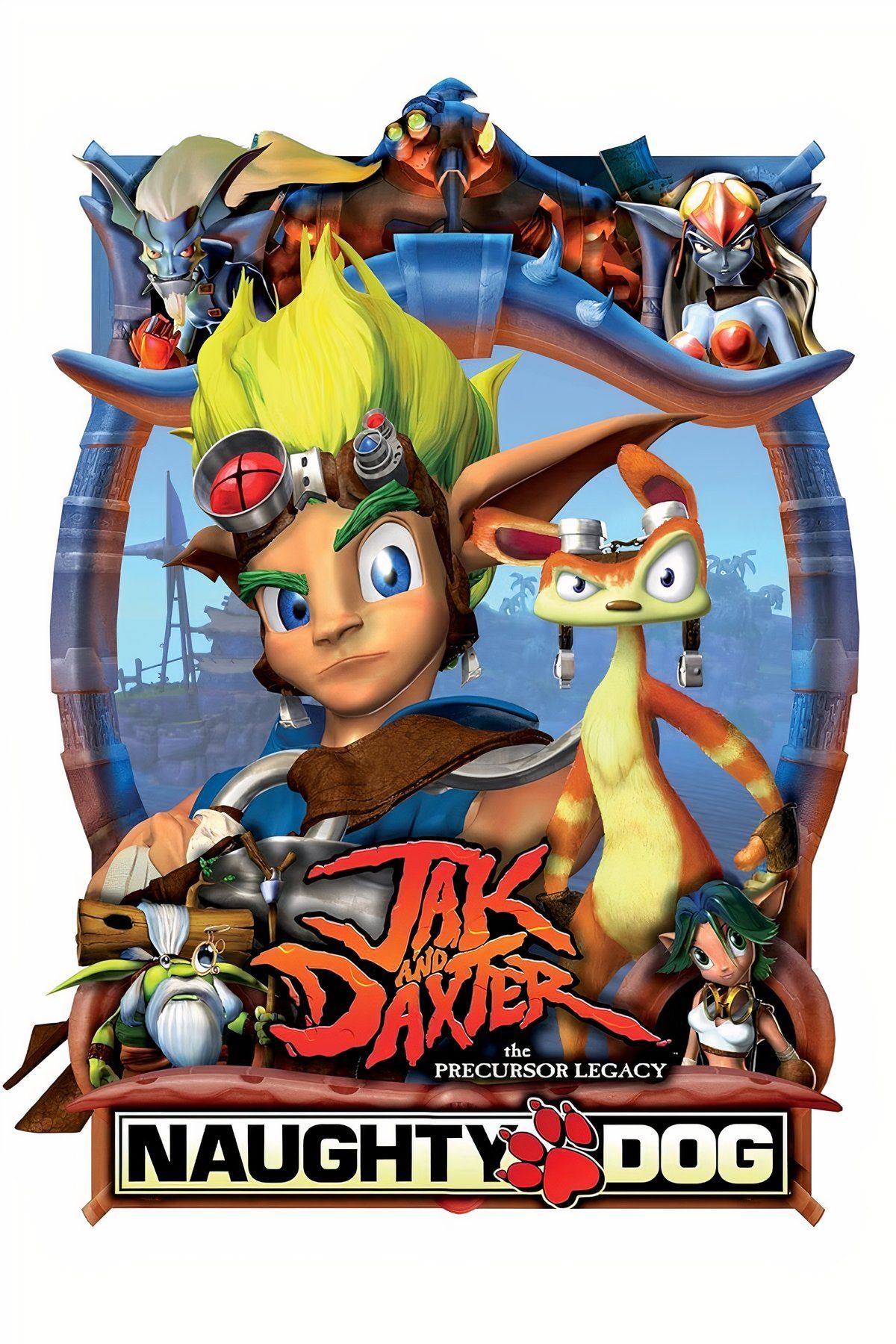 Jak and Daxter: The Precursor Legacy Tag Page Cover Art