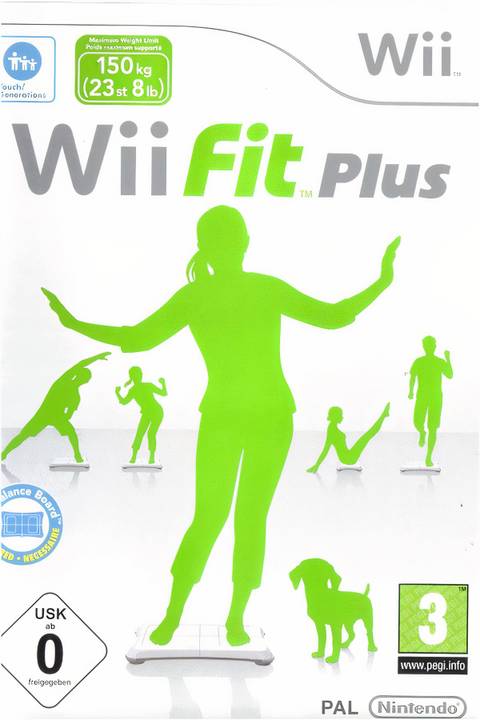 Wii Fit Plus Tag Page Cover Art