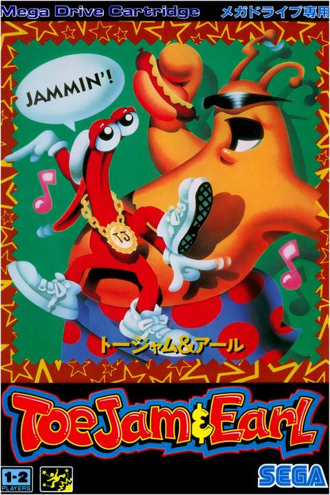 ToeJam & Earl Tag Page Cover Art
