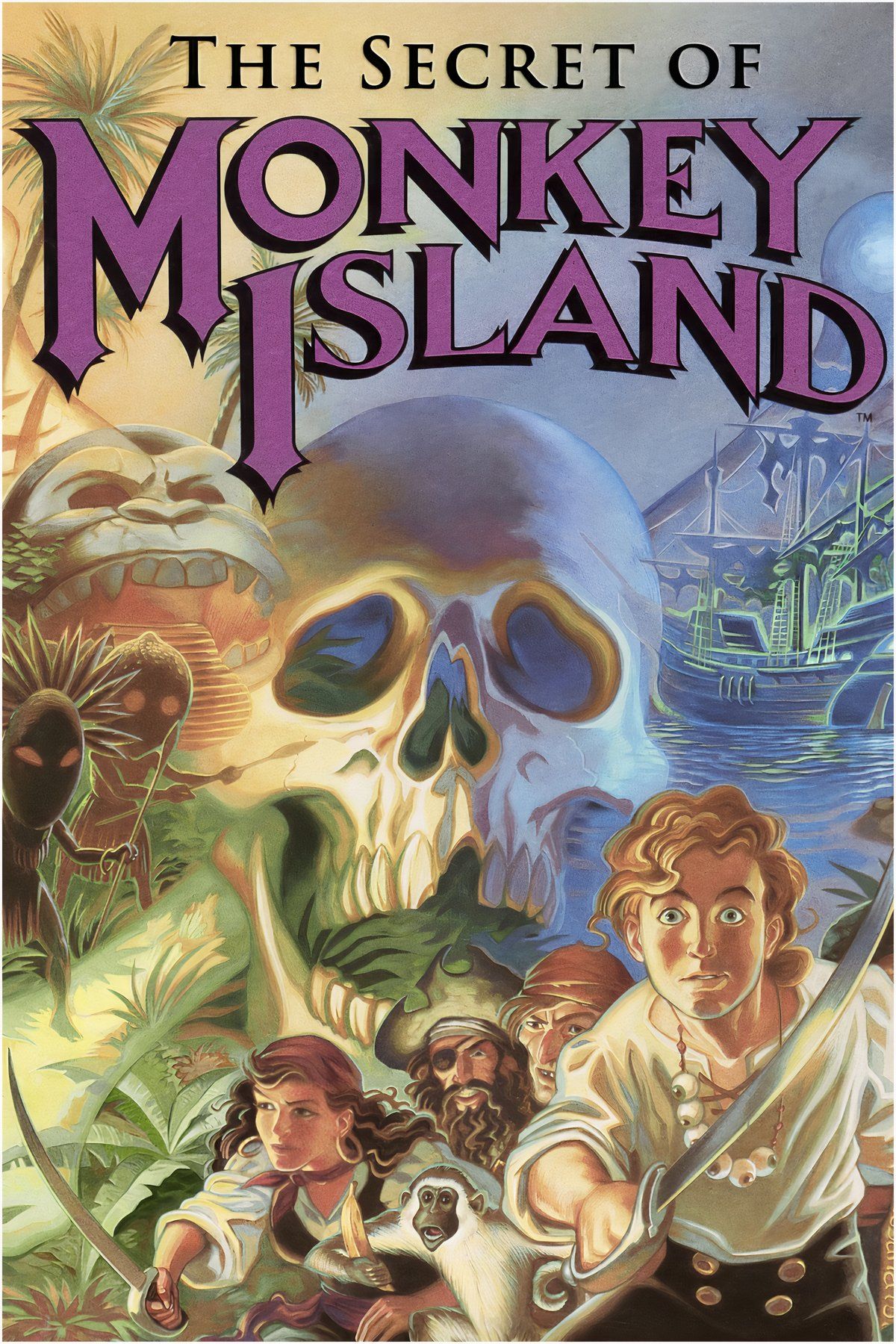 The Secret of Monkey Island Tag Page Cover Art