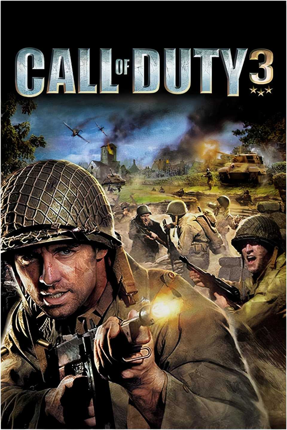 Call of Duty 3 Tag Page Cover Art