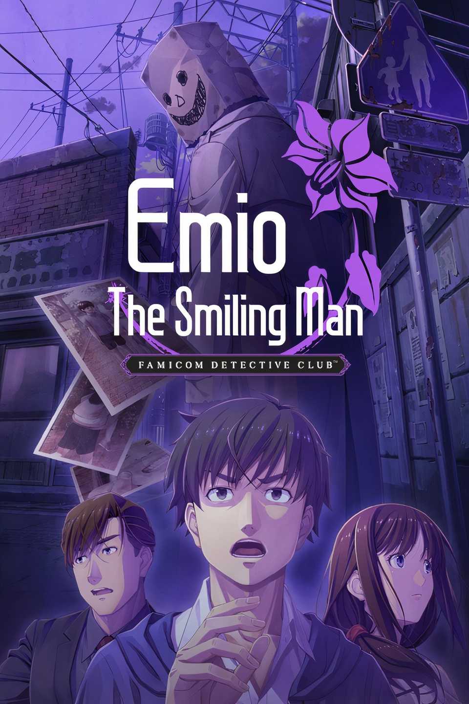 Emio ‚Äì The Smiling Man: Famicom Detective Club Tag Page Cover Art