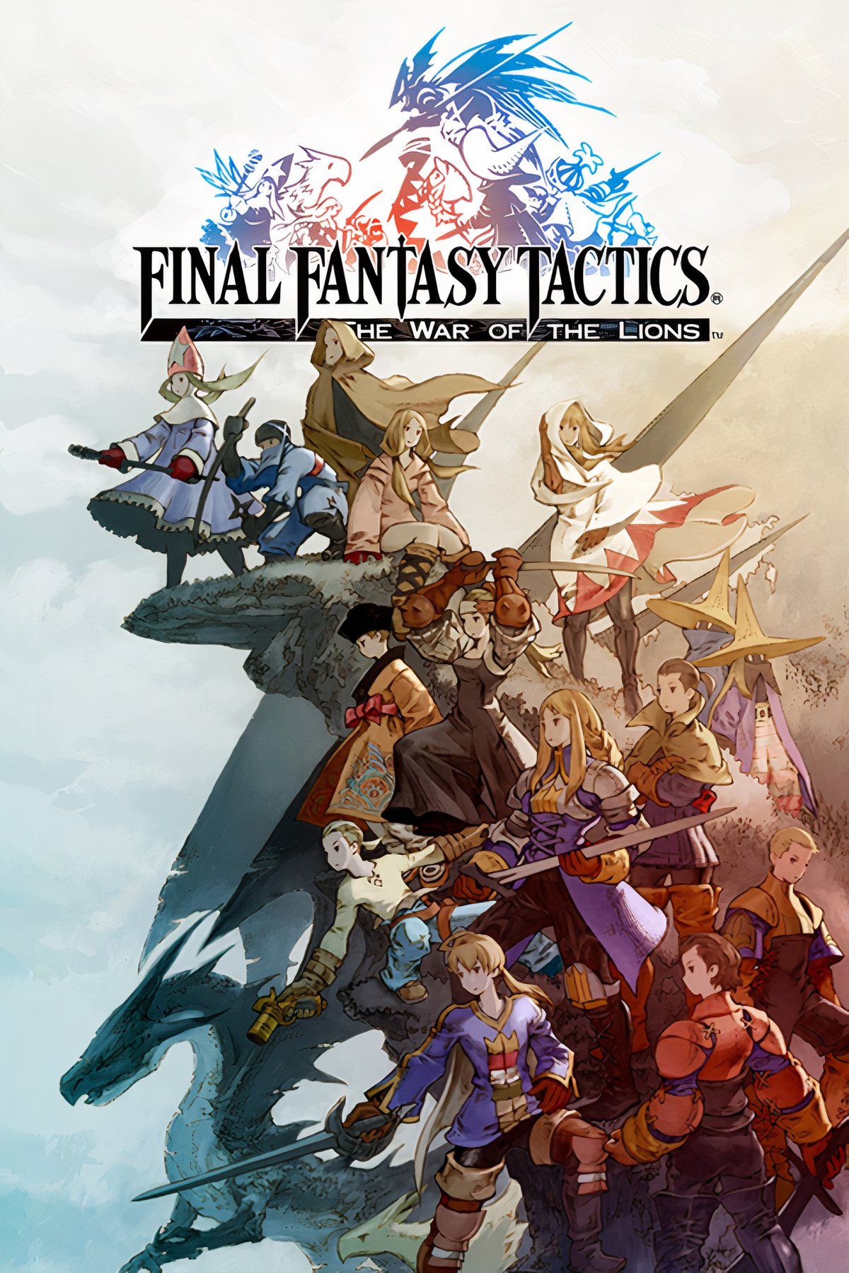 Final Fantasy Tactics: The War of the Lions Tag Page Cover Art