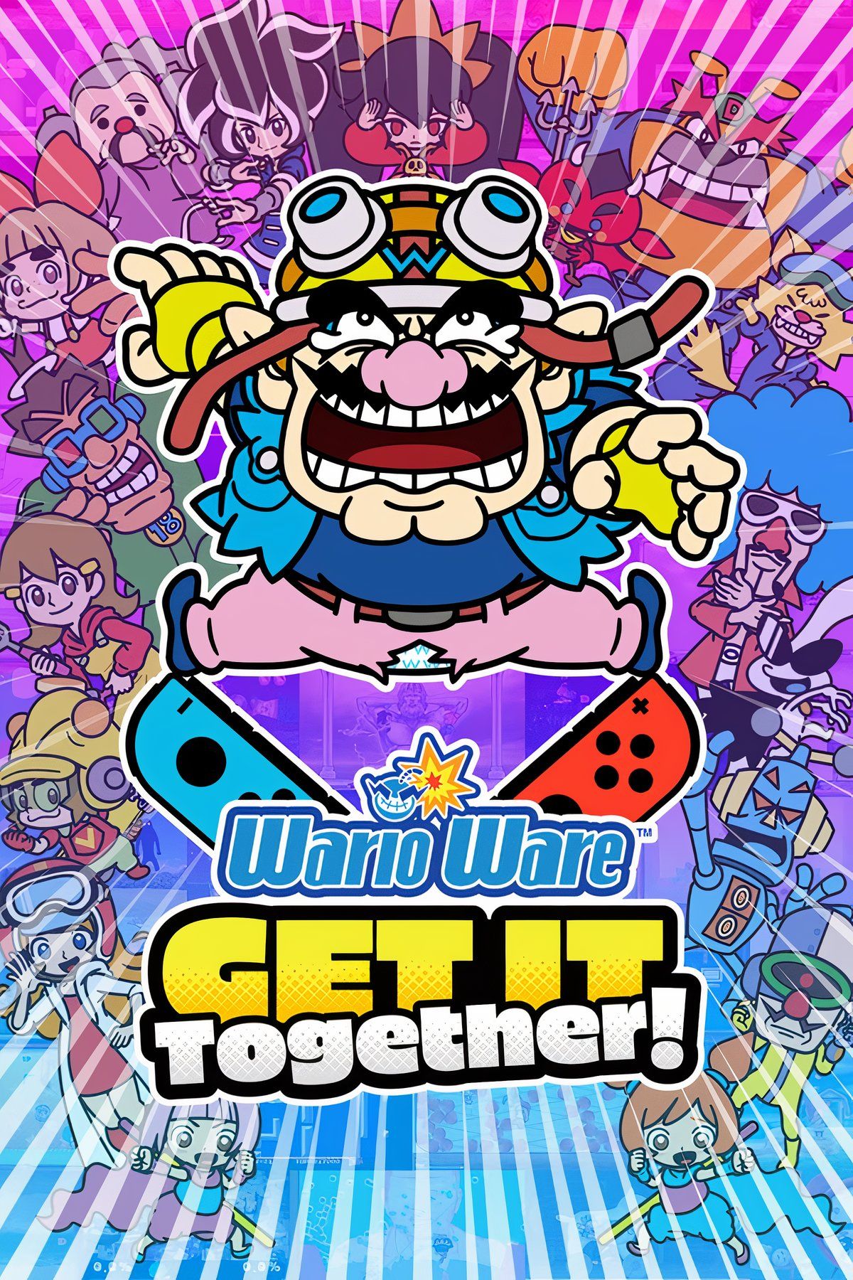 WarioWare: Get It Together! Tag Page Cover Art