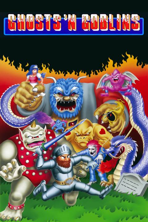 Ghosts 'n Goblins Tag Page Cover Art