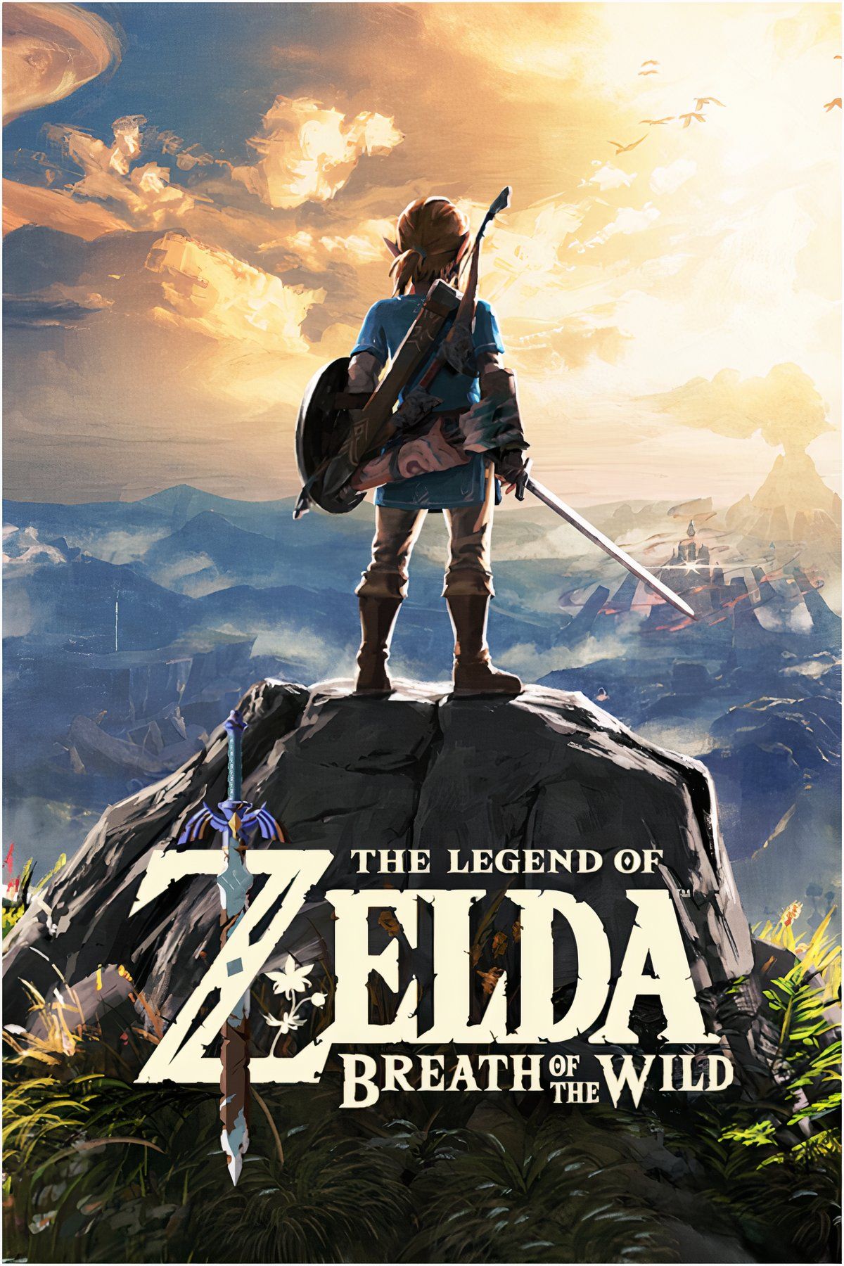 The Legend of Zelda: Breath of the Wild Tag Page Cover Art