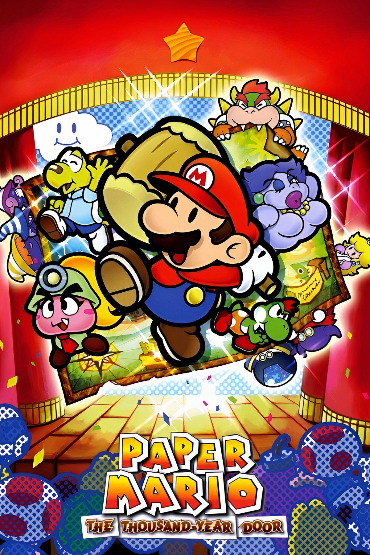 Paper Mario: The Thousand-Year Door (2024) Tag Page Cover Art 