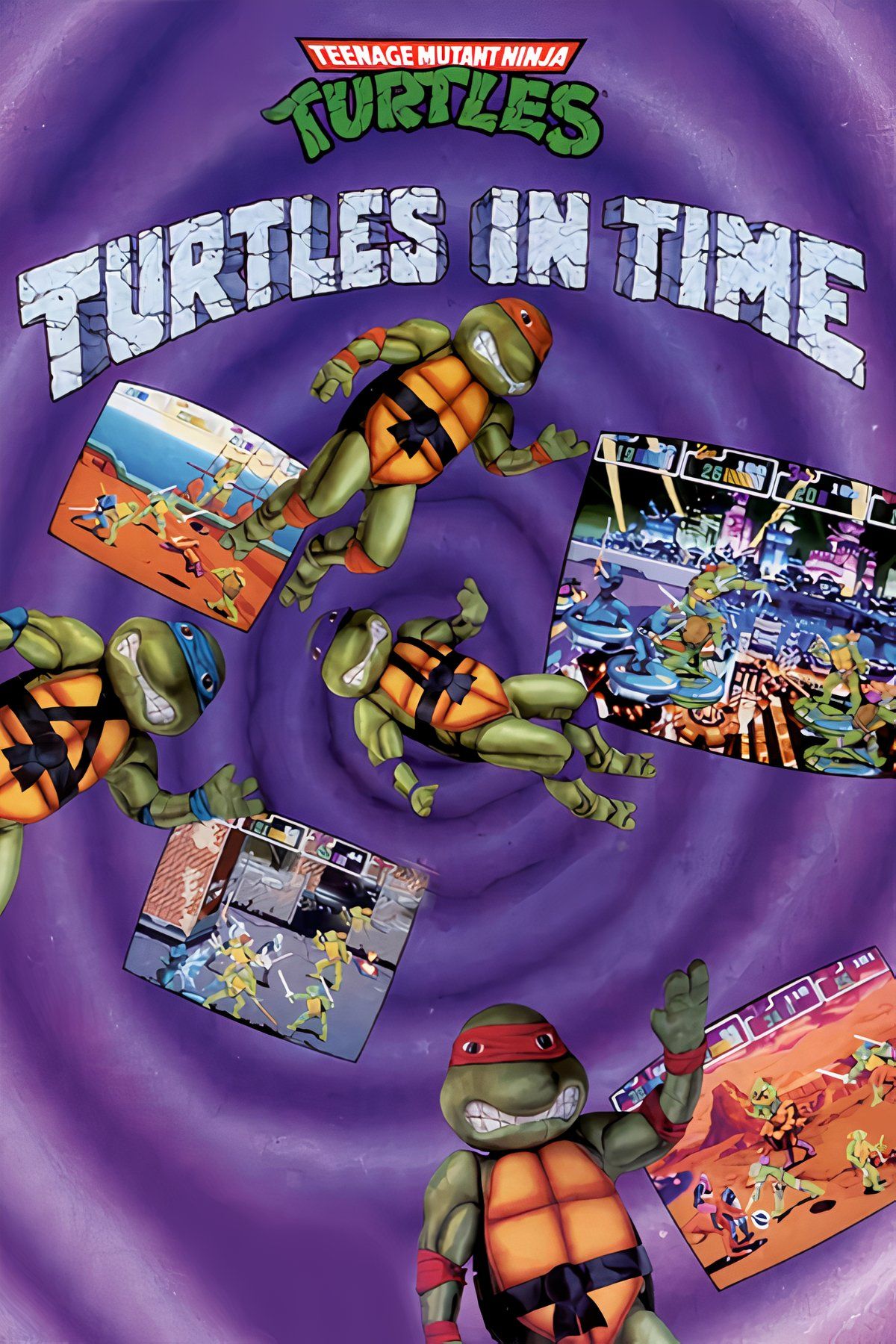 Teenage Mutant Ninja Turtles: Turtles In Time Tag Page Cover Art